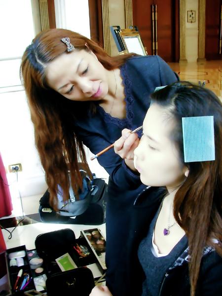 中聯(lián)重科全球VIP歡迎宴化妝造型